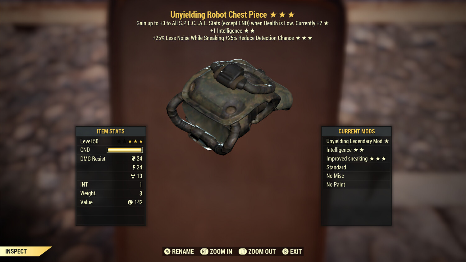 Unyielding Intel HTD Robot Chest