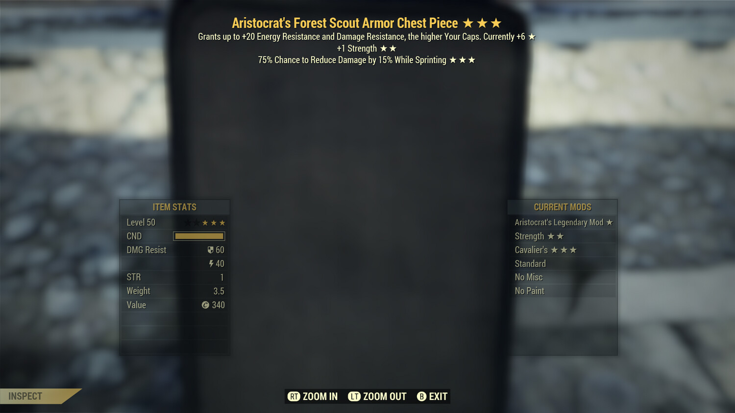 Aristocrat 1S Cavalier F Scout Chest