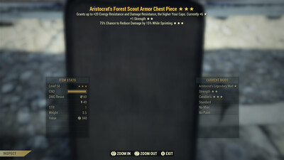 Aristocrat 1S Cavalier F Scout Chest