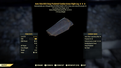 Auto Stim AP AWR Combat RL