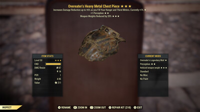 Overeaters 1P WWR Metal Chest