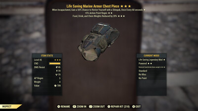 Life Saving AP FDC Marine Chest