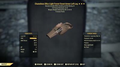 Chameleon PR WWR F Scout LL