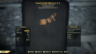Assassins FR WWR Raider RL