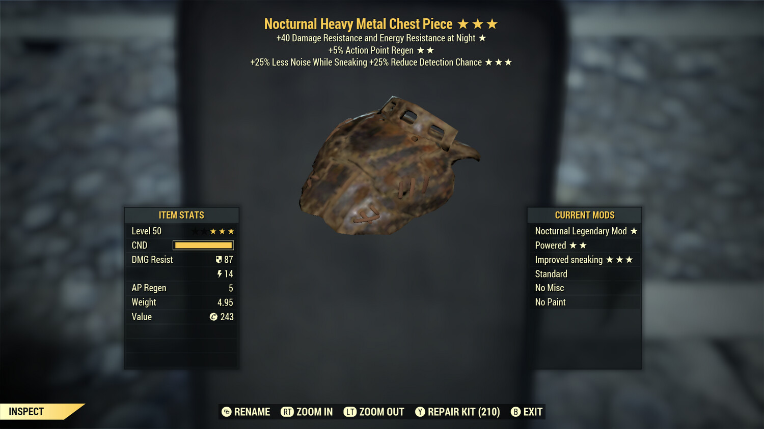 Nocturnal AP HTD Metal Chest