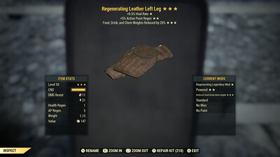 Regenerating AP FDC Leather LL