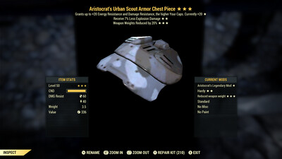 Aristocrat Explosive WWR U Scout Chest