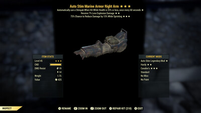 Auto Stim Explosive Cavalier Marine RA