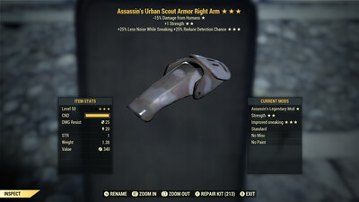 Assassins 1S HTD U Scout RA