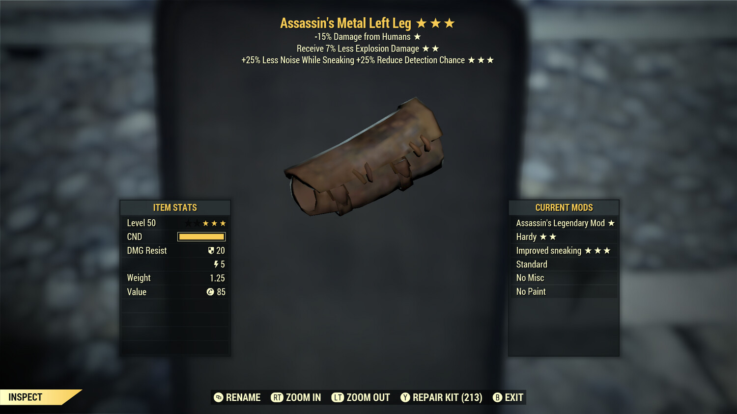 Assassins Explosive HTD Metal LL