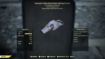 Assassins FR WWR U Scout LL