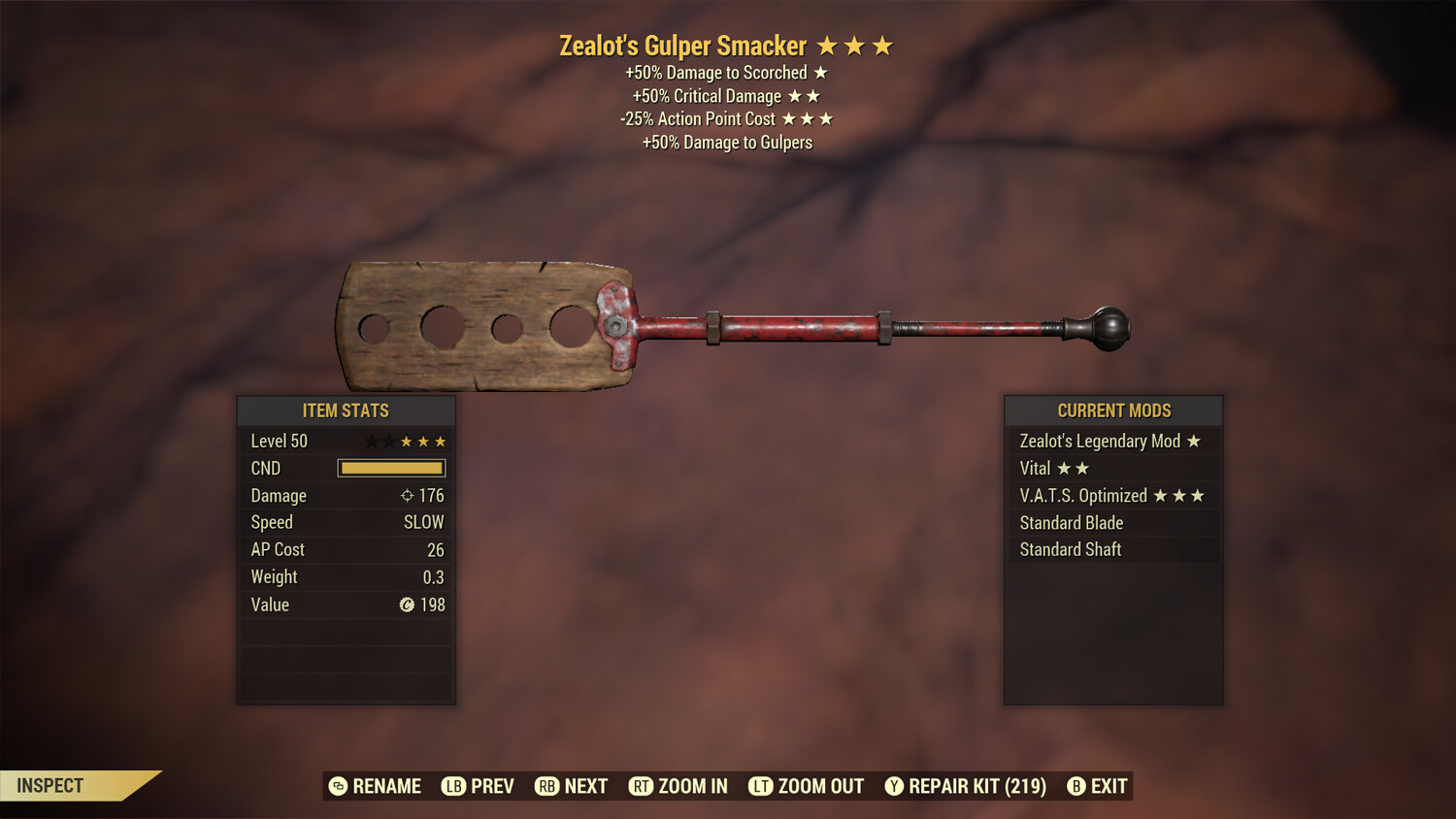 Zealots 50/25 Gulper Smacker