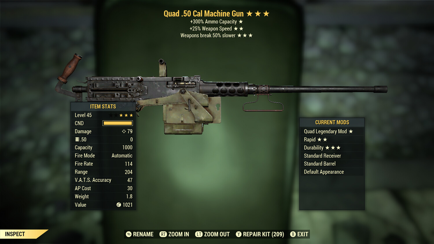 Quad 25/Durability 50-cal Machine Gun