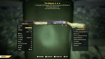 Two Shot 25/25 Kabloom