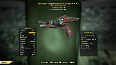 Anti Armor 25/25 Alien Blaster