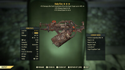 Furious 25/15r Holy Fire