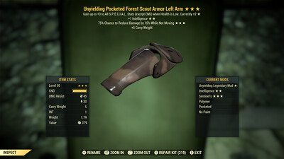 Unyielding Intel Sentinel F Scout LA