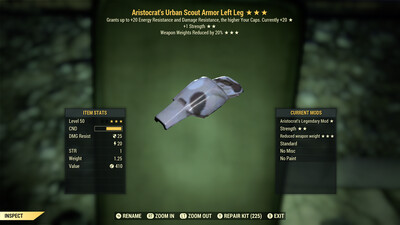 Aristocrat 1S WWR U Scout LL