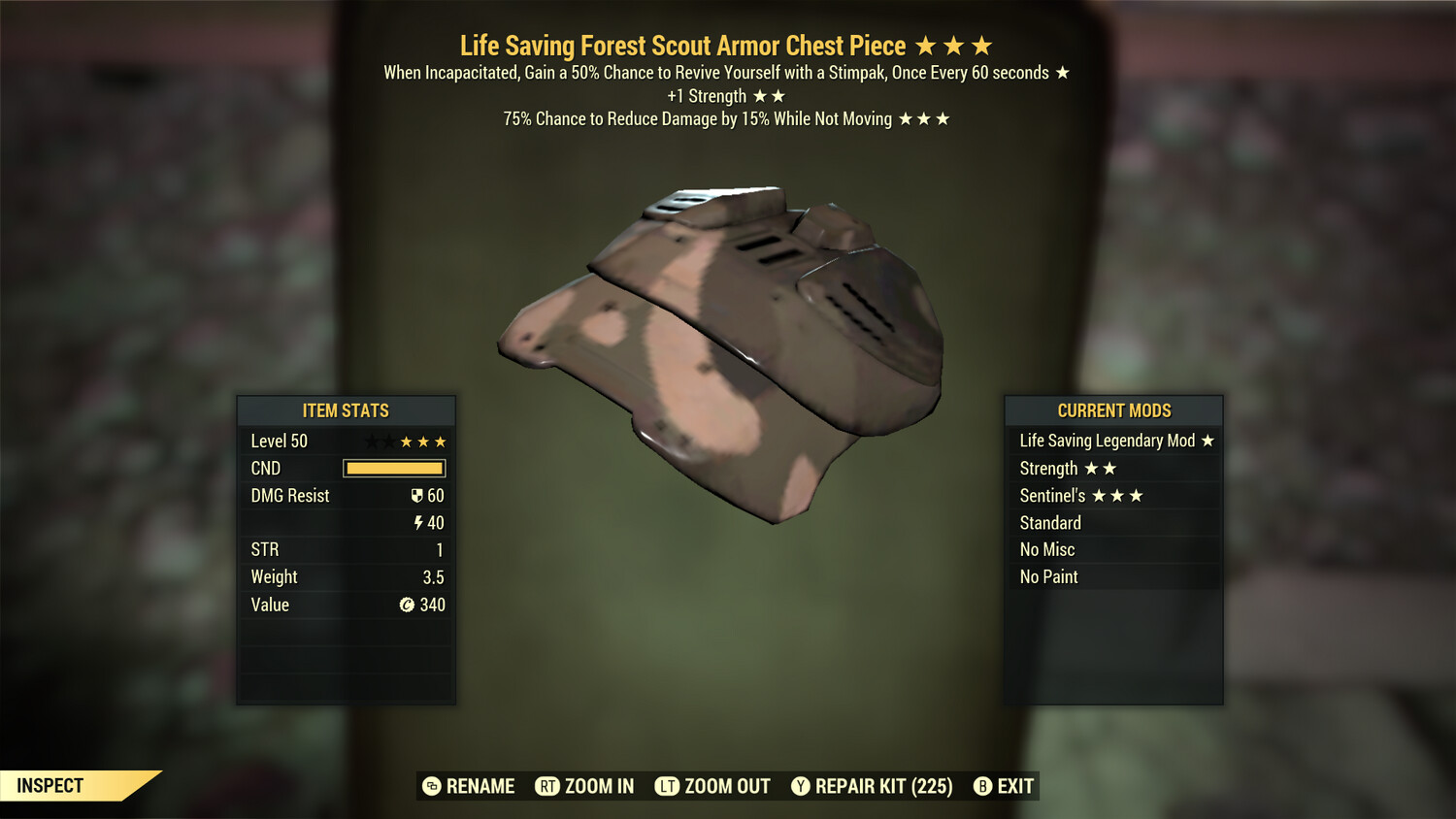 Life Saving 1S Sentinel F Scout Chest