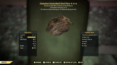 Chameleon RR Sentinel Metal Chest