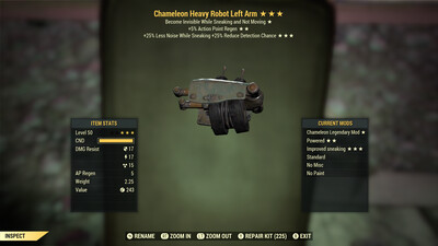 Chameleon AP HTD Robot LA