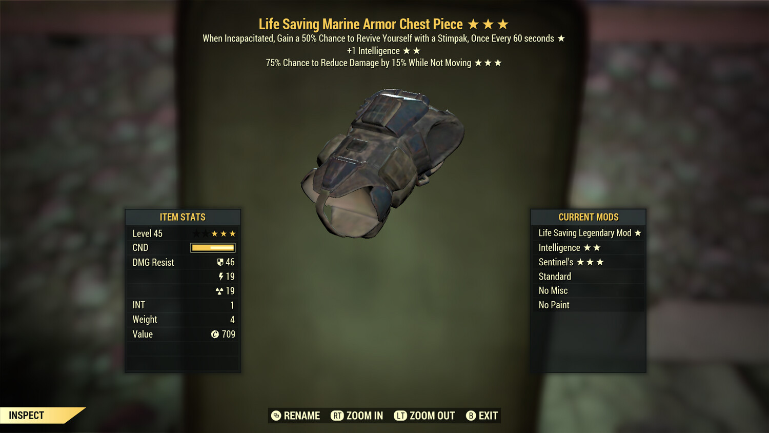 Life Saving Intel Sentinel Marine Chest