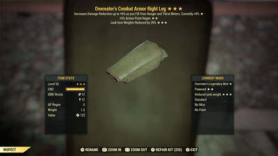 Overeaters AP JWR Combat RL
