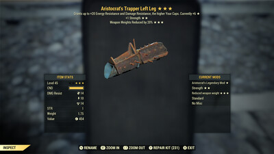 Aristocrat 1S WWR Trapper LL