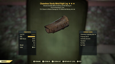 Chameleon FR Sentinel Metal RL