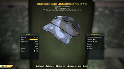 Troubleshooters FR Sentinel U Scout Chest