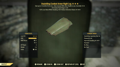 Unyielding AP HTD Combat RL