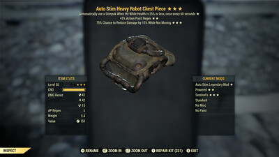 Autostim AP Sentinel Robot Chest