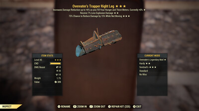 Overeaters Explosive Sentinel Trapper RL