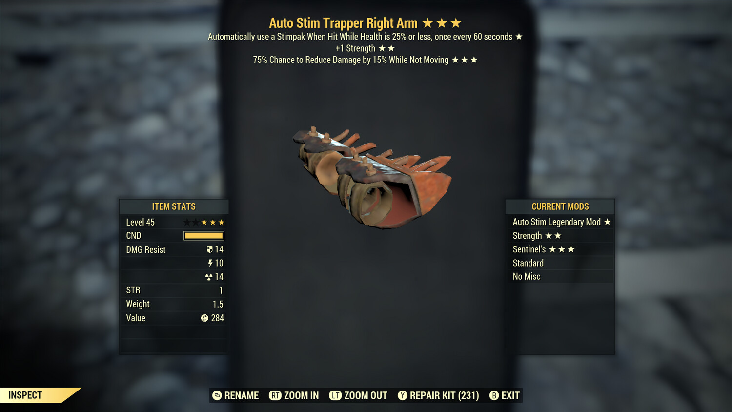 Autostim 1S Sentinel Trapper RA