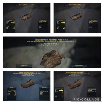 Vanguard AP WWR Metal Set