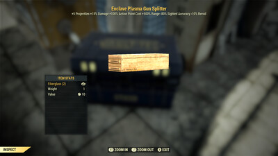 Enclave Plasma Gun Splitter
