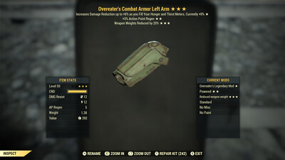 Overeaters AP WWR Combat LA