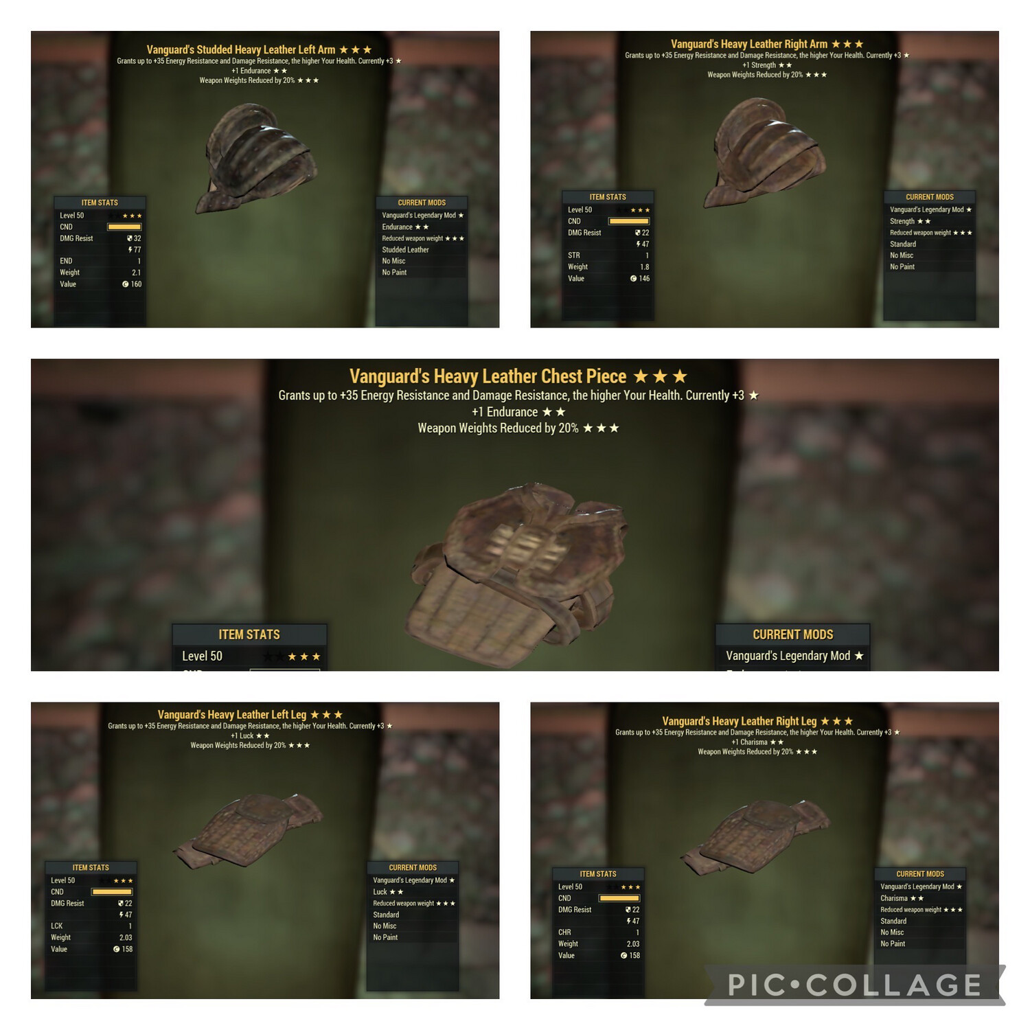 Vanguard WWR Leather Set