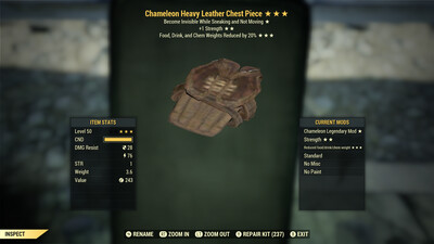 Chameleon 1S FDC Leather Chest