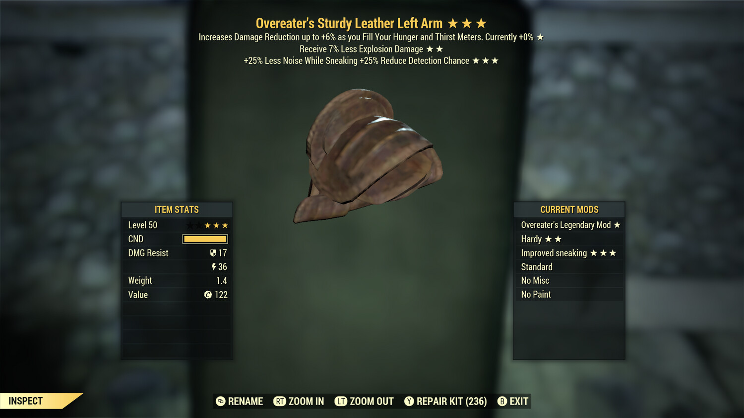 Overeaters Explosive HTD Leather LA