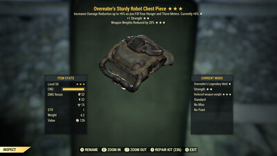 Overeaters 1S WWR Robot Chest