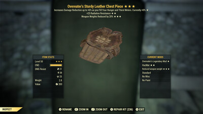 Overeaters RR WWR Leather Chest