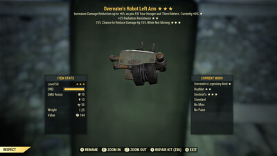 Overeaters RR Sentinel Robot LA