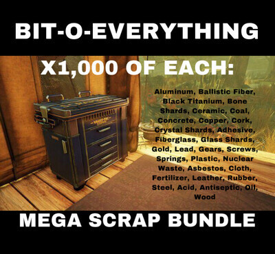 Mega Bit O Everything Bundle (1000 Each listed scrap in pic… 30,000 Total)