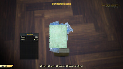 Camo Backpack