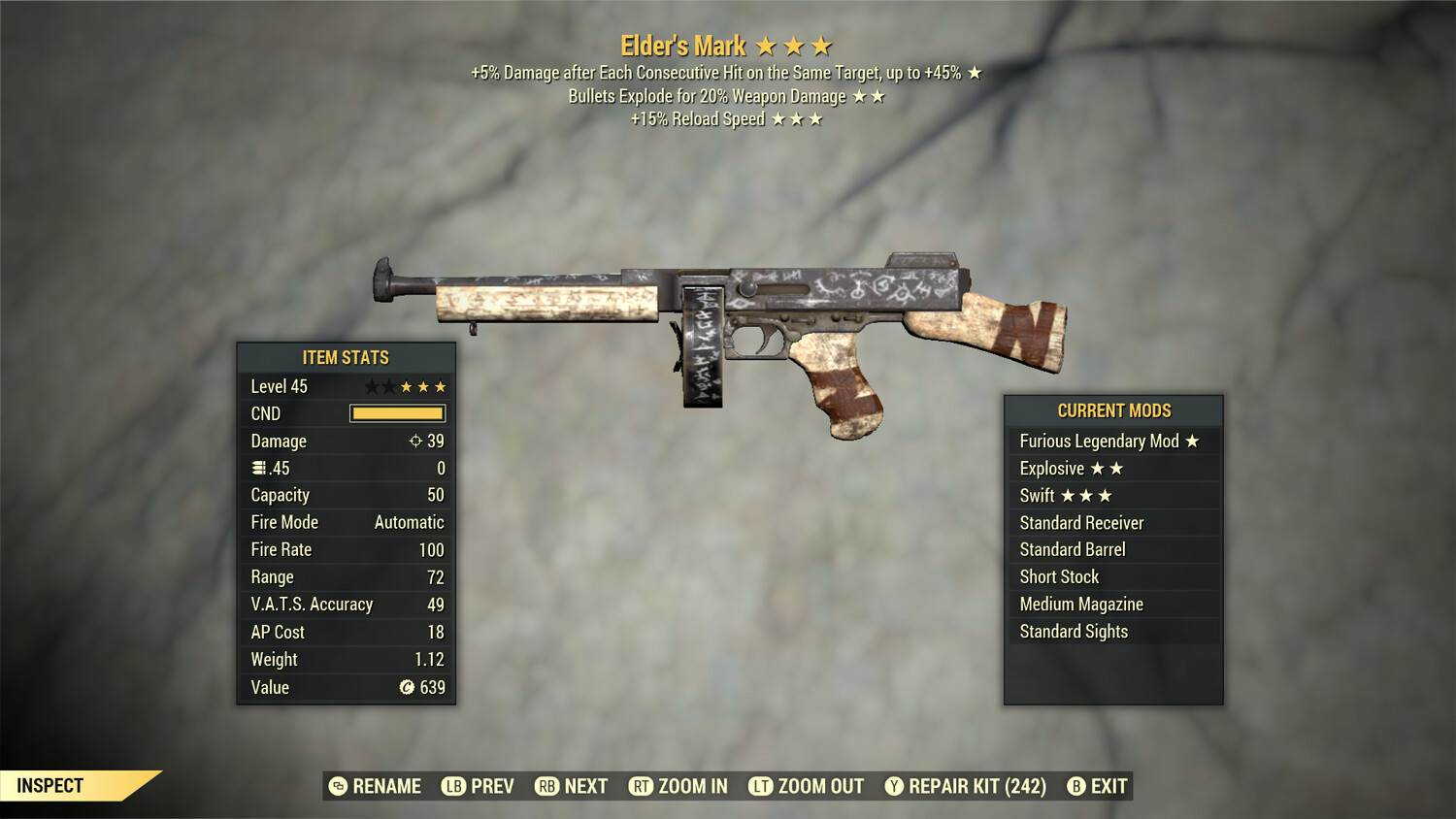 Furious Explosive 15r Elders Mark