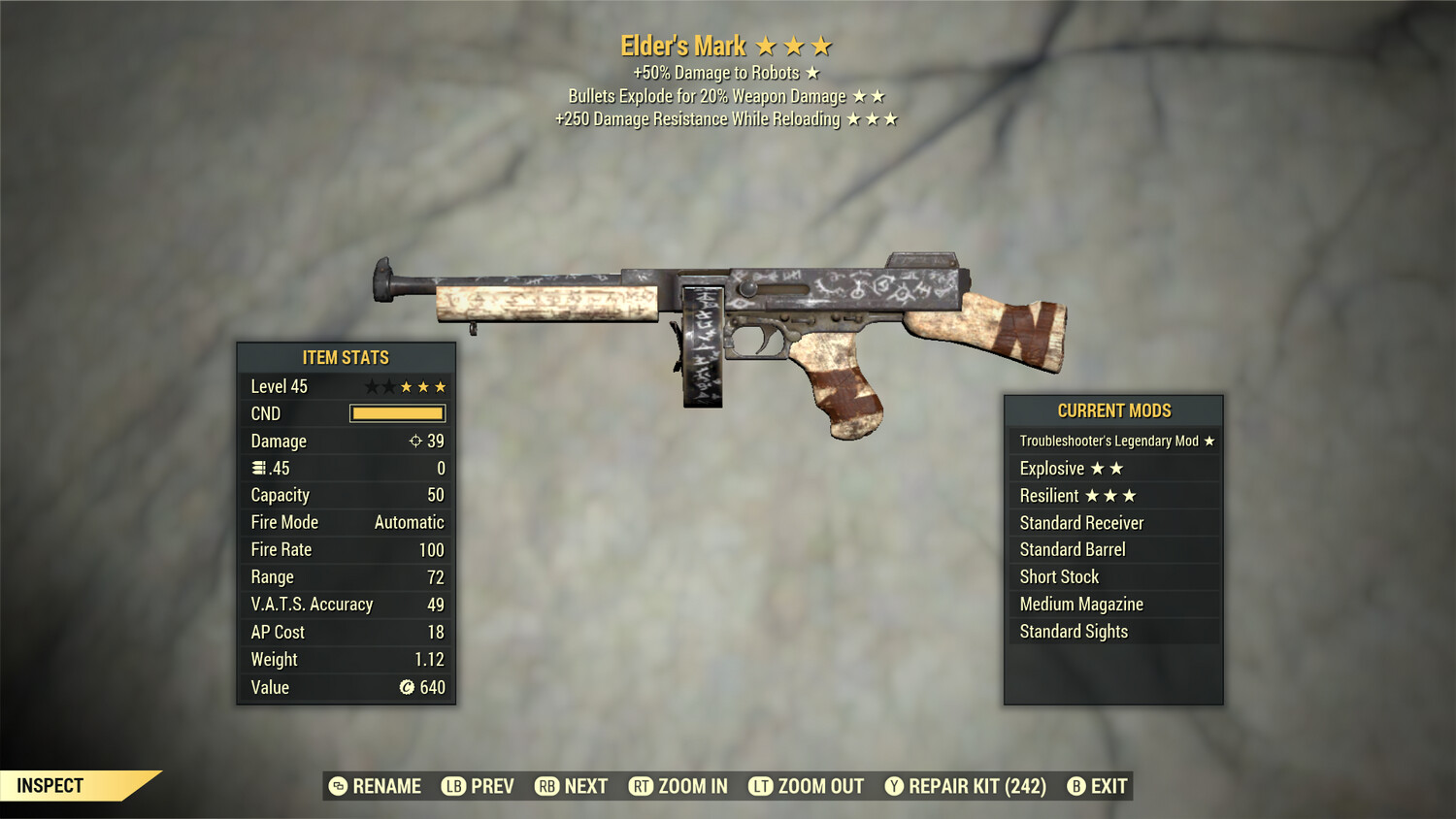 Troubleshooters Explosive 250 Elders Mark