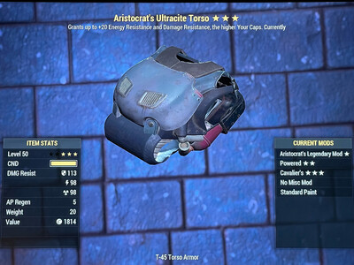 Aristocrat AP Cavalier Ultracite Torso