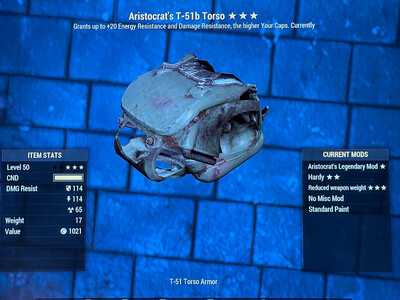 Aristocrat Explosive WWR T51 Chest
