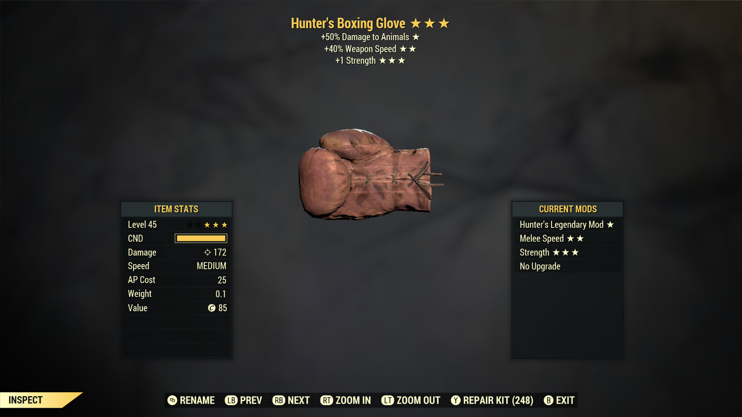 Hunters SS/1S Boxing Glove